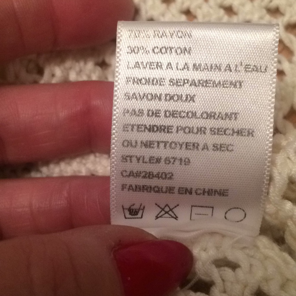 Charlotte Tatantola Crochet Cardigan, short sleeve - Picture 8 of 8